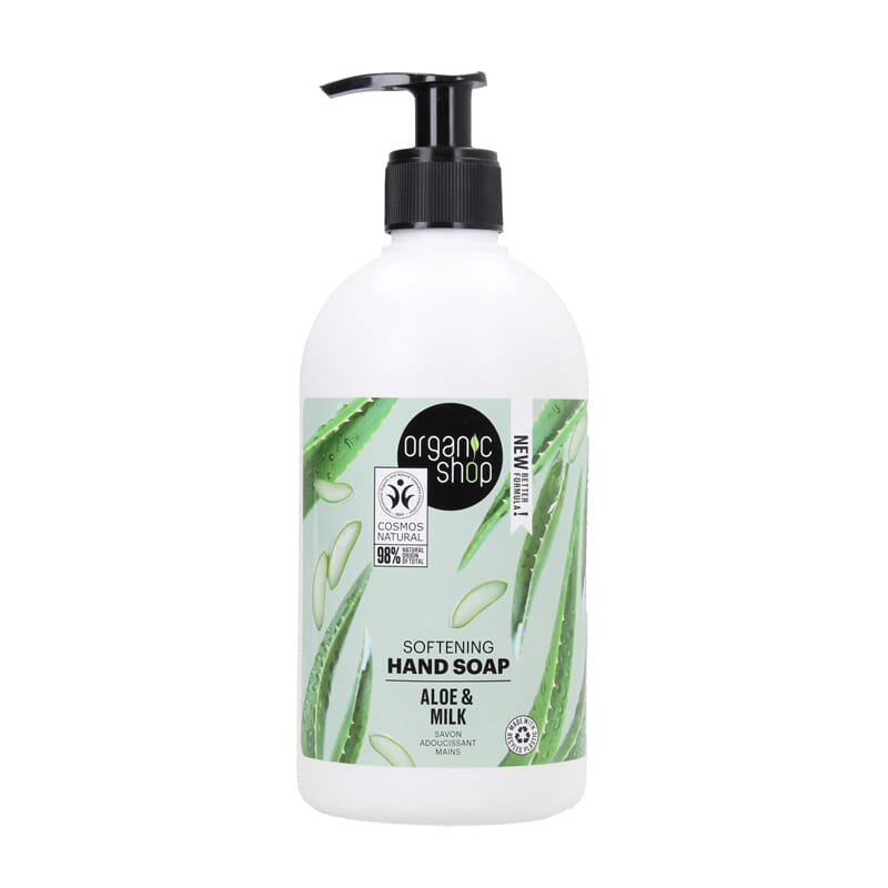 Jabón De Manos Suavizante Aloe Y Leche 500 ml