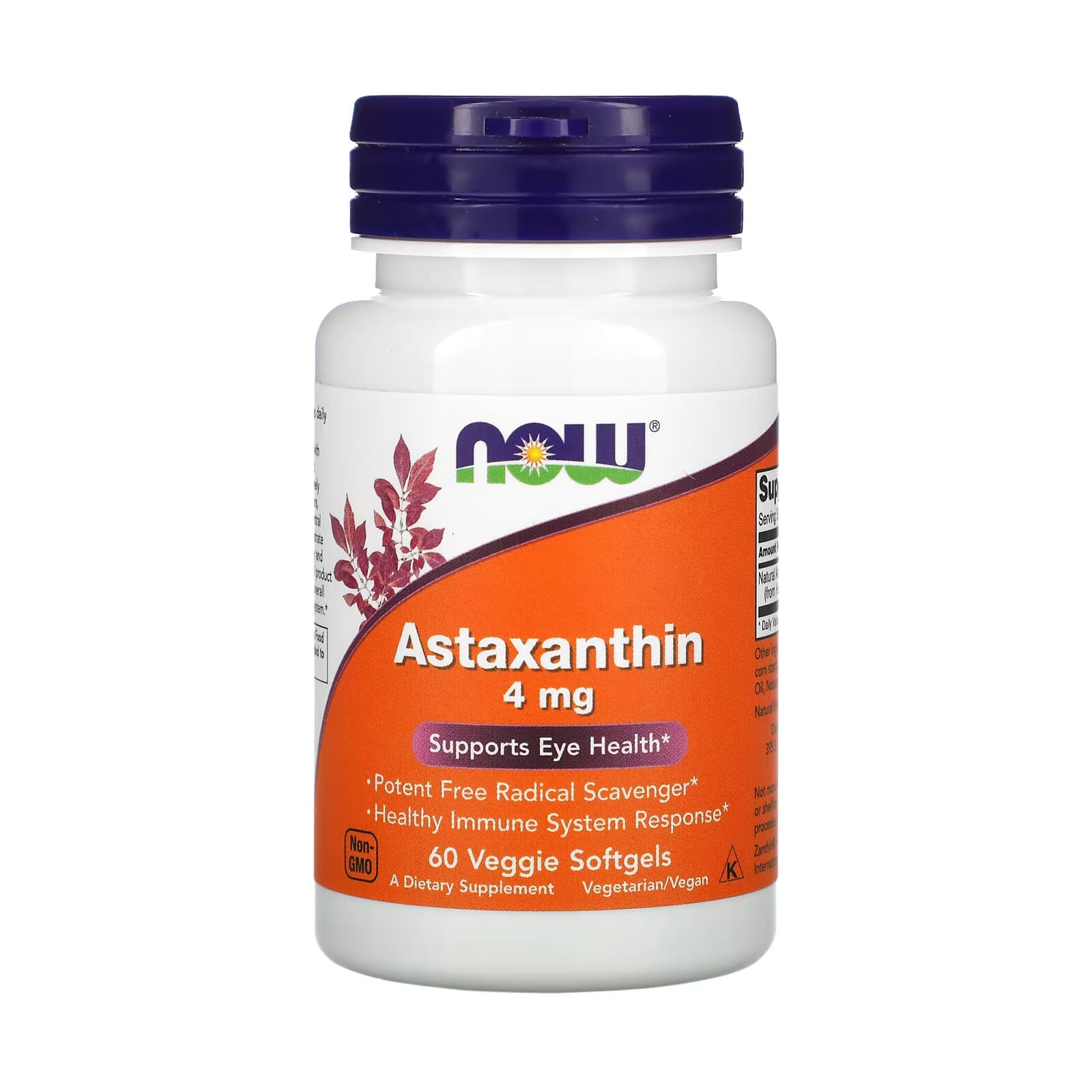 Astaxanthin 4 mg 60 Perlas