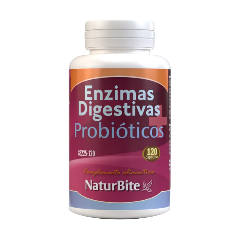 Enzimas Digestivas + Probióticos 120 Caps