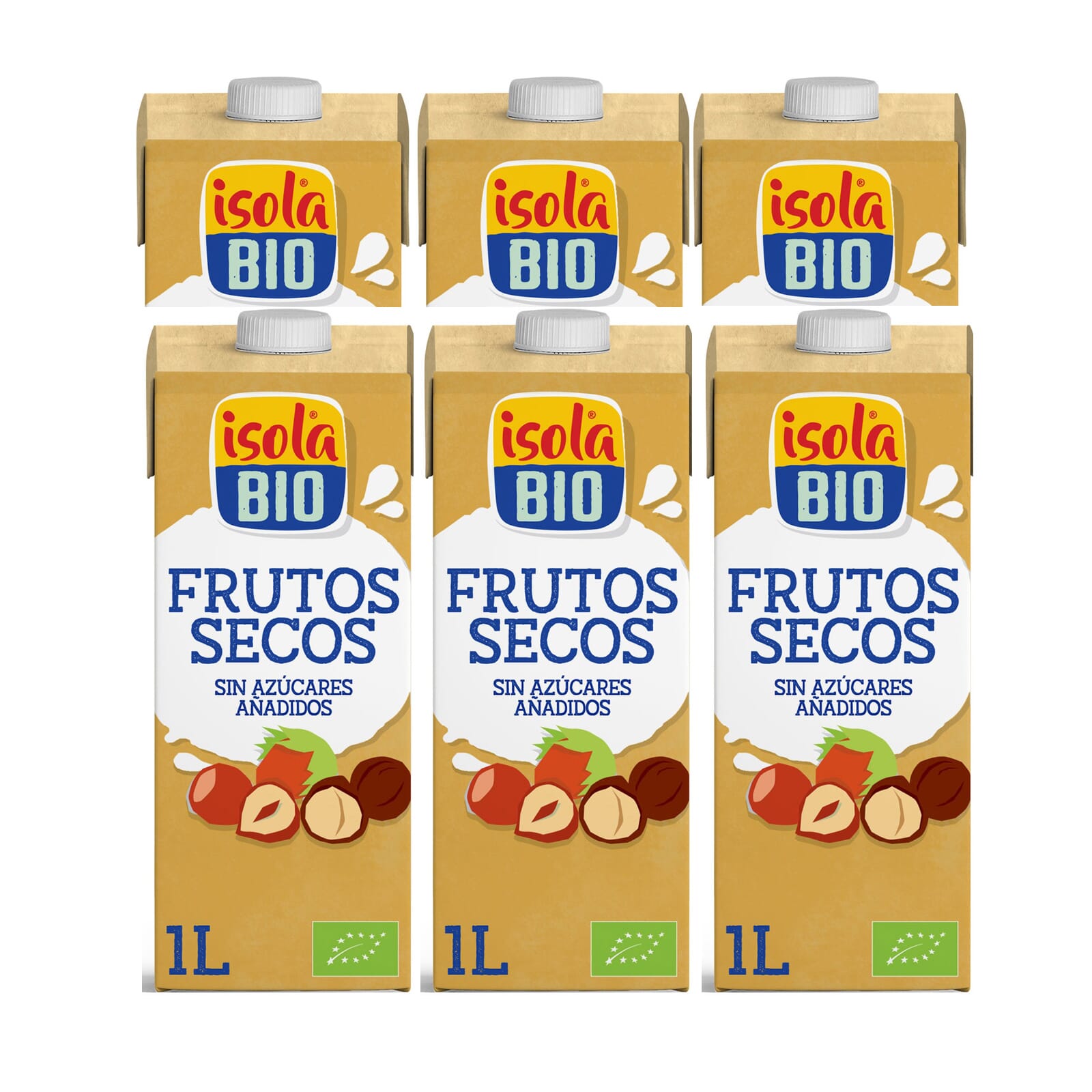 Bebida De Frutos Secos Bio 6 Unds 1 L