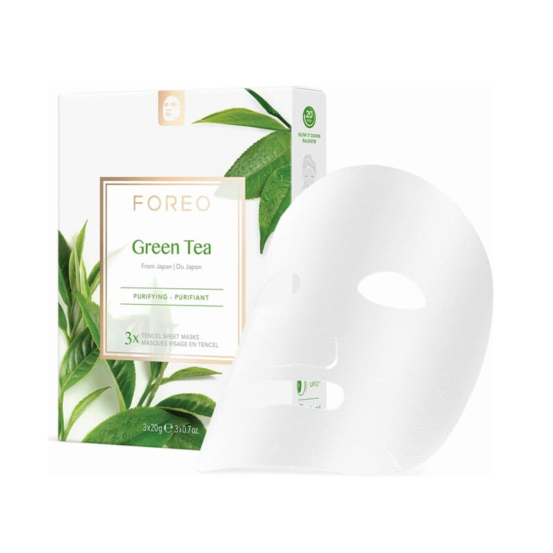 Mascarilla Facial Purificante Té Verde 3 Uds