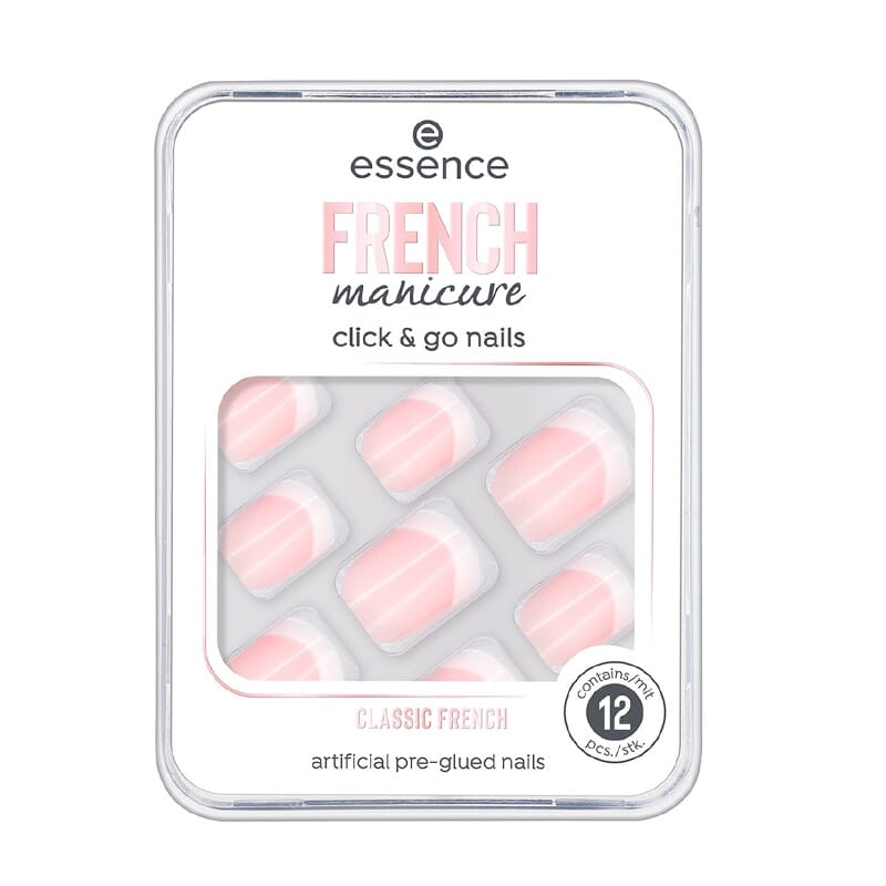 French Manicure Classic 01 12 Uds