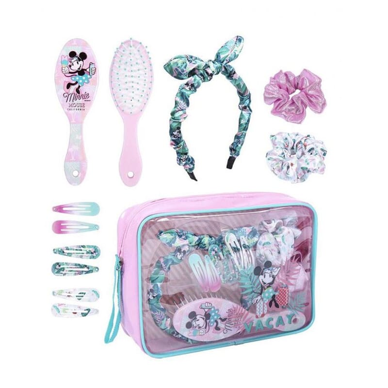 Set De Belleza Bolsito Accesorios Minnie