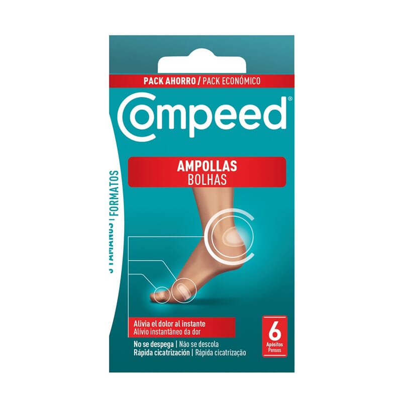 Compeed Ampollas 3 Tamaños 6 Ud