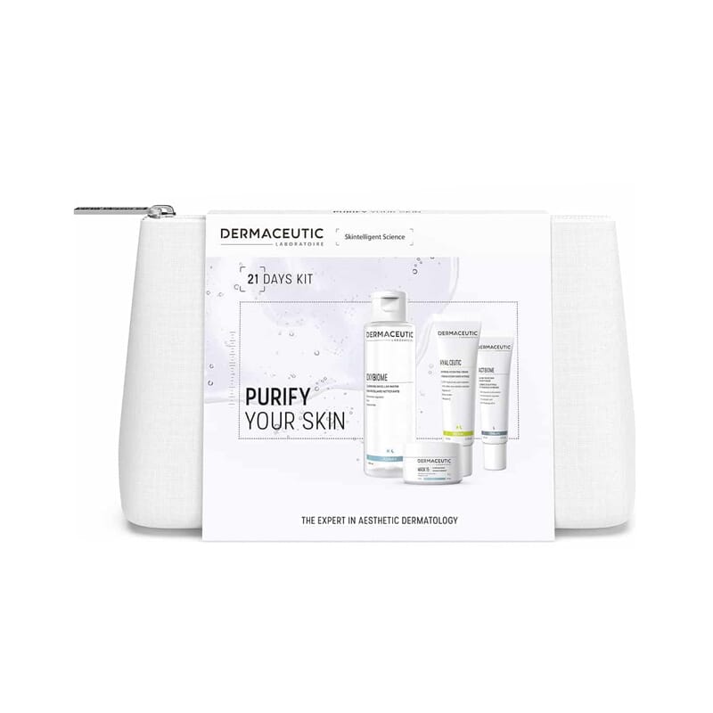 21 Days Skin Kit Purify Your Skin Lote 4 Piezas Oxybiome 100 ml