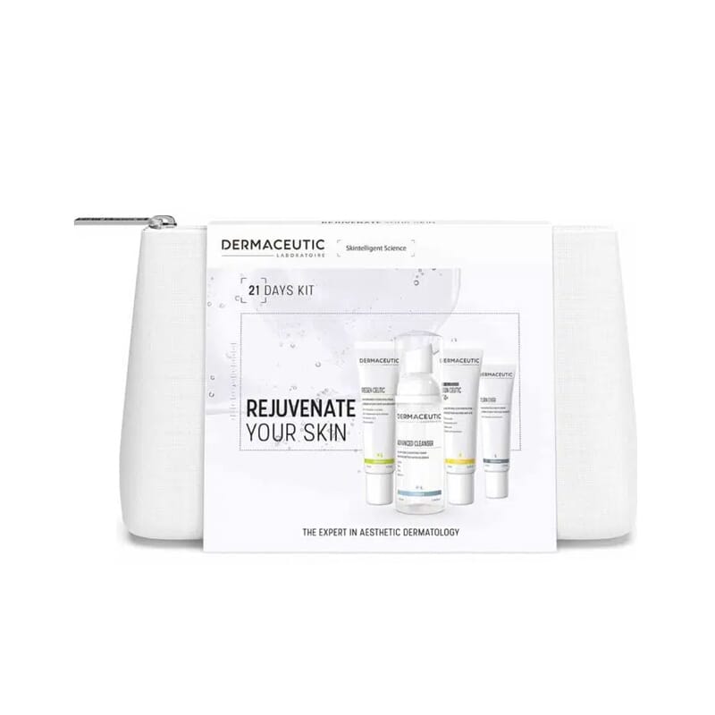 21 Days Kit Rejuvenate Your Skin Lote 4 Peças Cleanser 50 ml