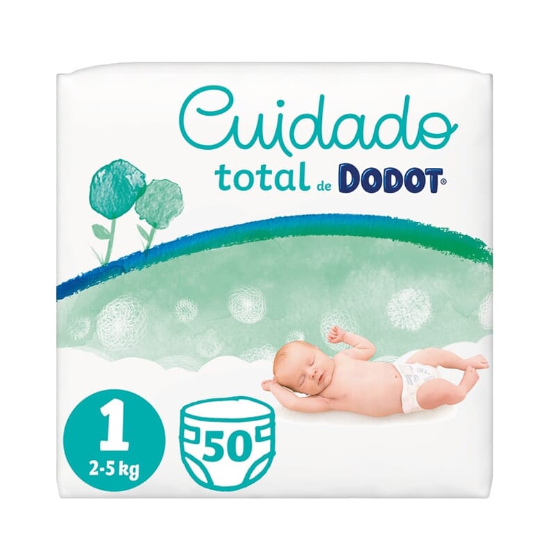 Dodot Cuidado Total T-1 50 Uds