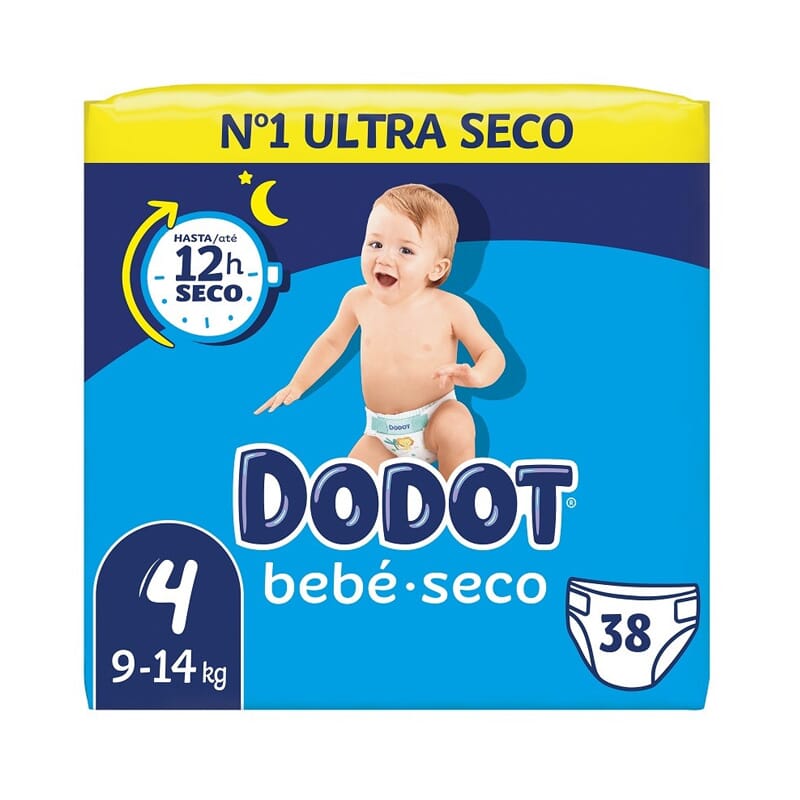 Dodot Bebé Seco T-4 38 Uds