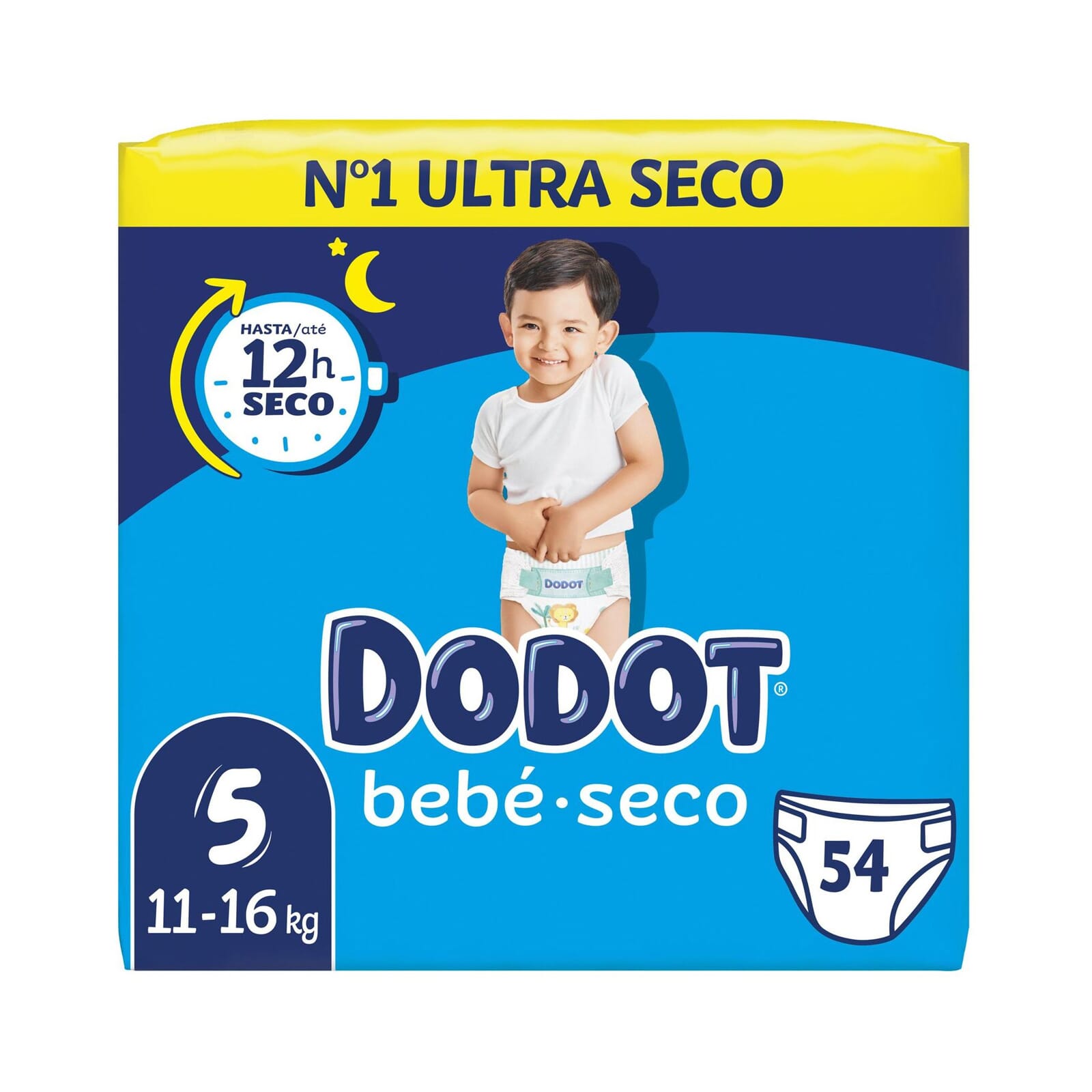 Dodot Bebé Seco T-5 54 Uds