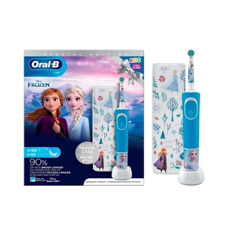 Oral-B Elektrische Tandenborstel Kids Frozen + Reishoes