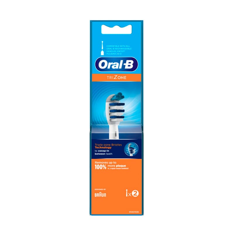 Oral-B Cabezal Recambio Trizone Zone Bristles 2 Uds