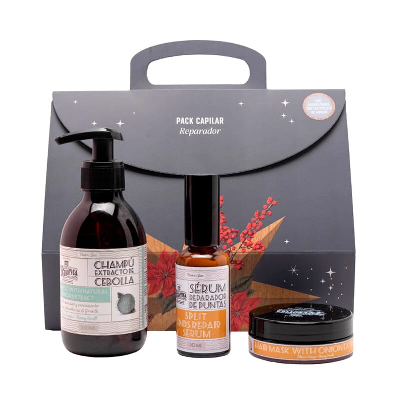 Set Capillaire Rechtheidingsbehandeling 3 Stuks Shampoo 250 ml