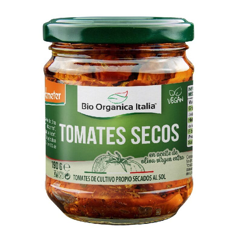 Tomates Secos En Aceite De Oliva Demeter Bio Orgánica 190g