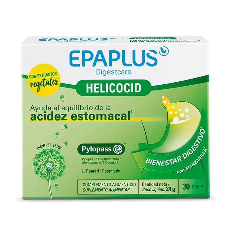 Epaplus Digestcare Helicocid 30 Tabs