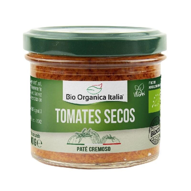 Paté Cremoso Tomates Secos Bio Orgánica 100g