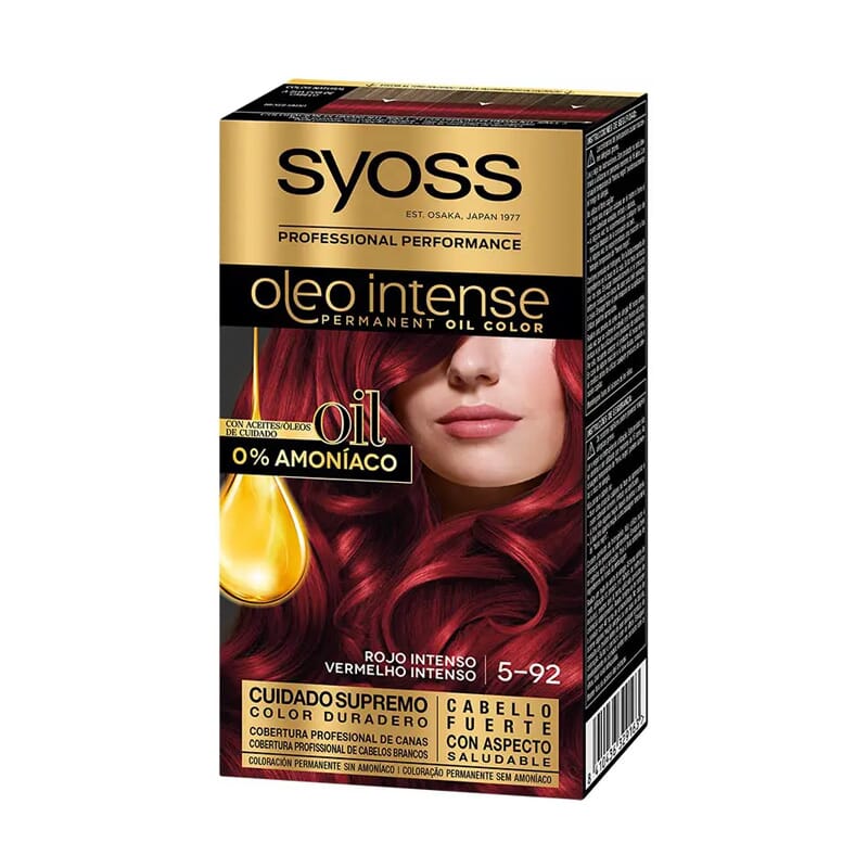 Olio Intense Tinte Sin Amoniaco #5.92 Rojo Intenso