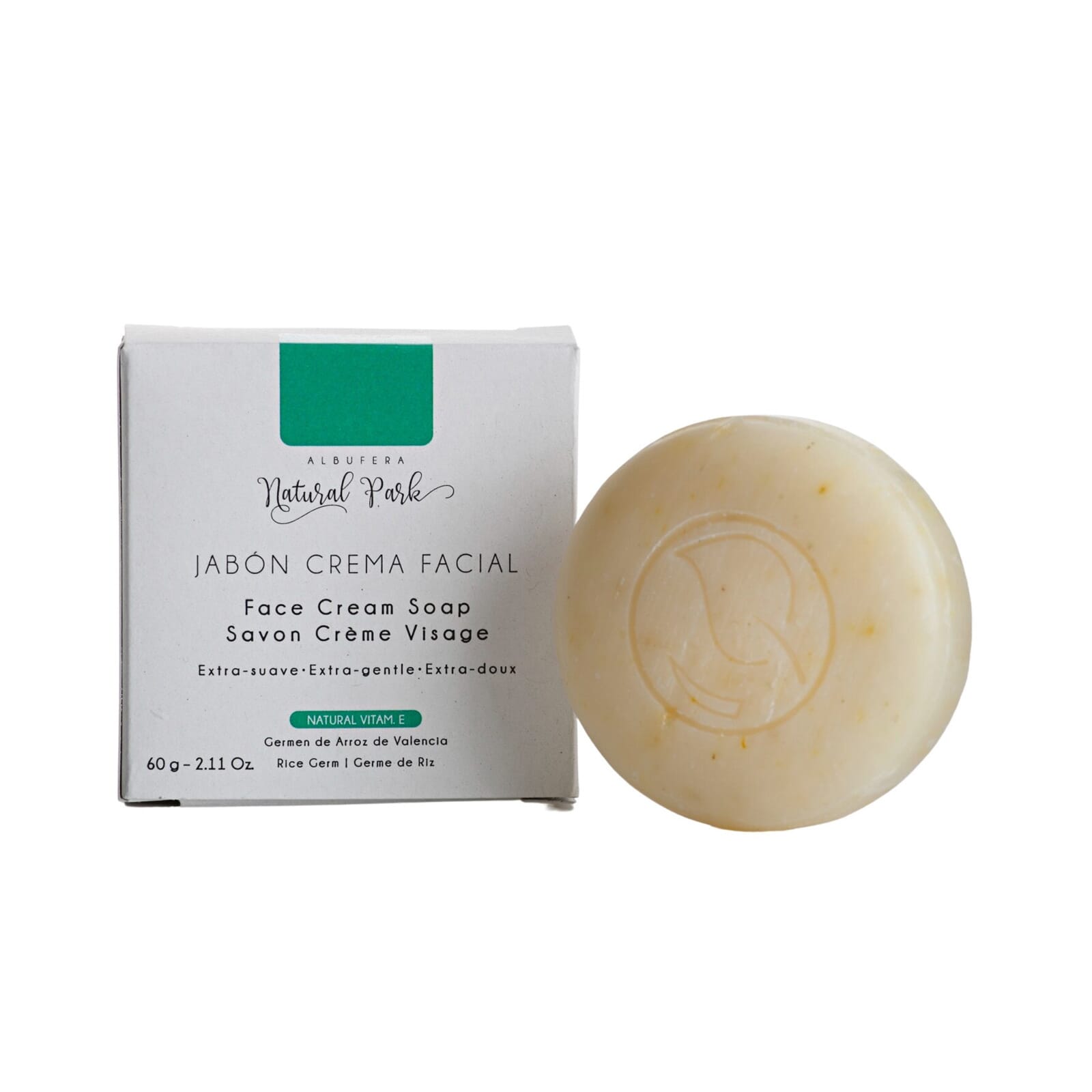 Natürliche Gesichtscreme Seife Vitamin E 60g