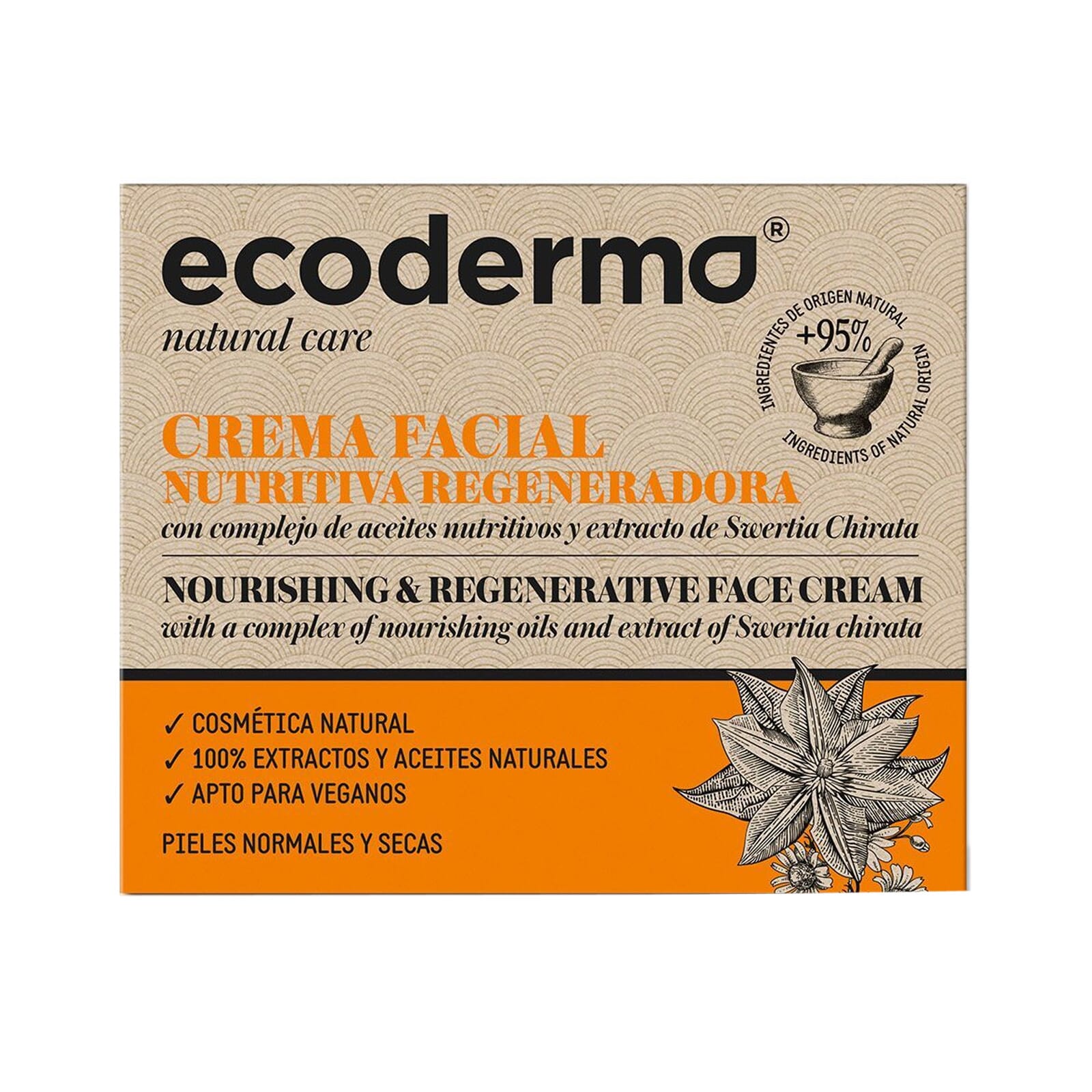 Crema Facial Nutritiva Regeneradora 50 ml