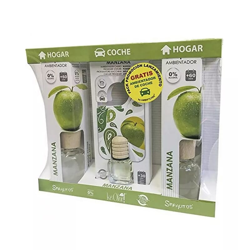 Sinpalitos Ambientadores Manzana Lote 3 Uds