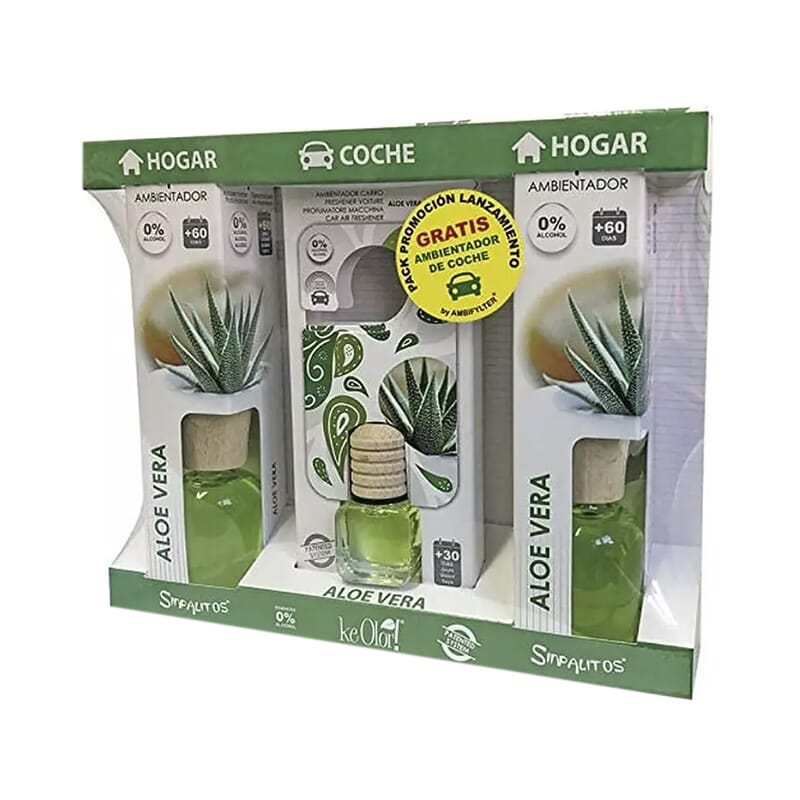 Sinpalitos Ambientadores Aloe Vera Lote 3 Uds