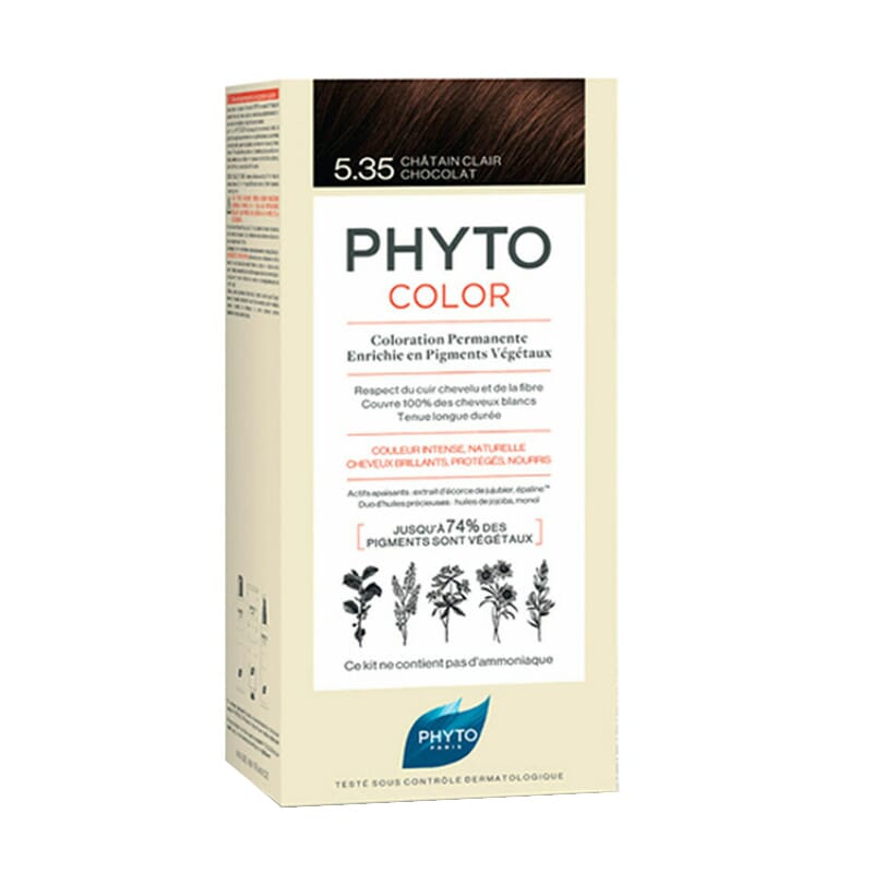Phytocolor Coloração Permanente Nº5.35 Castanho Claro Dourado