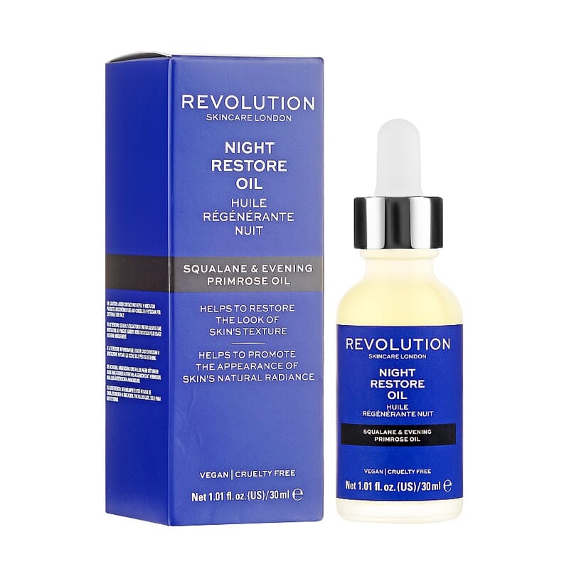 Night Restore Oil Squalane & Evening Primrose Oil 30 ml