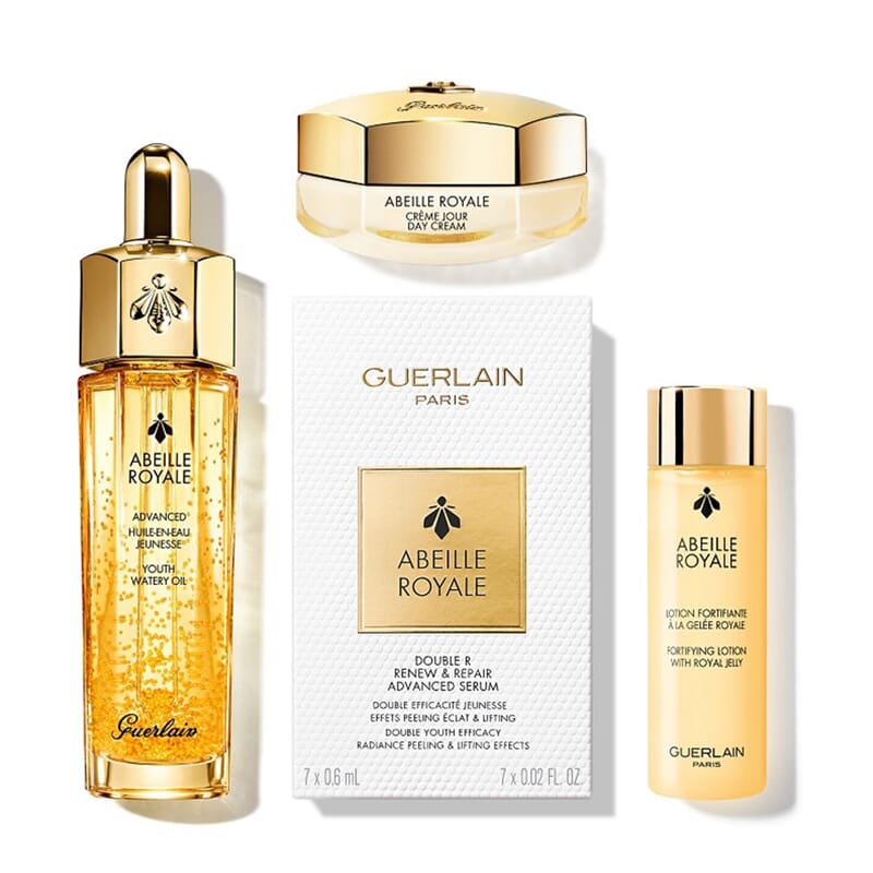 Abeille Royale Huile-En-Eau 15 Ml + Loción + Crema Día + Serum