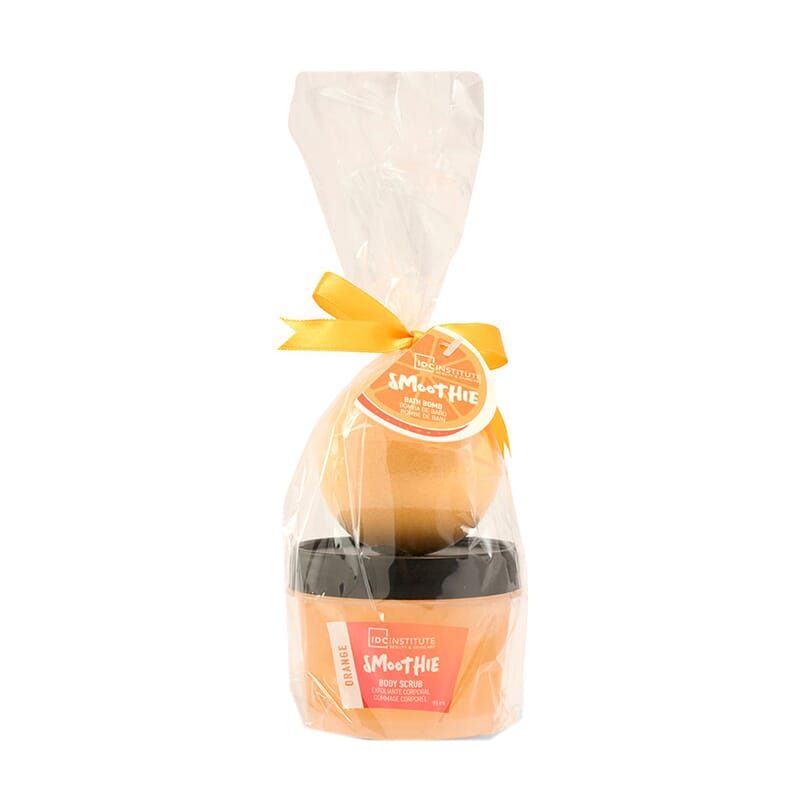 Smoothie Mini Bath Orange Bomba Baño + Exfoliante Corporal 95 Ml