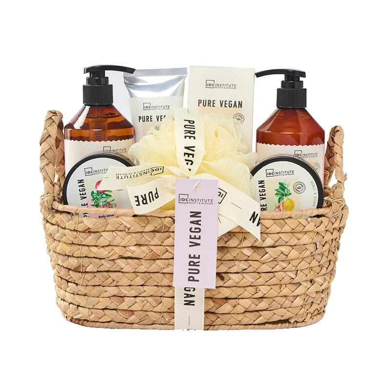 Set Pure Vegan Gel + Loción + Burbujas + Exfoliante + Manteca