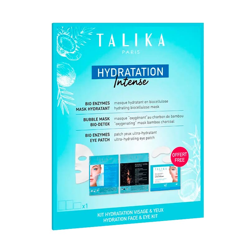 Hidratação Intensa Kit 3 Peças Máscara Bubble