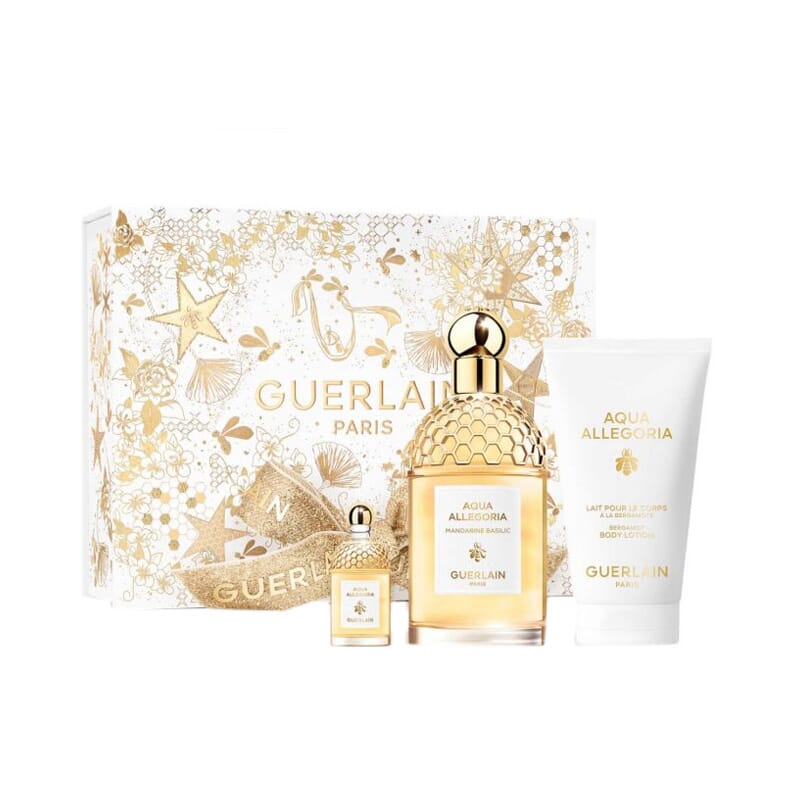 Aqua Allegoria Mandarine Basilic Edt + Body Milk + Edt Mini