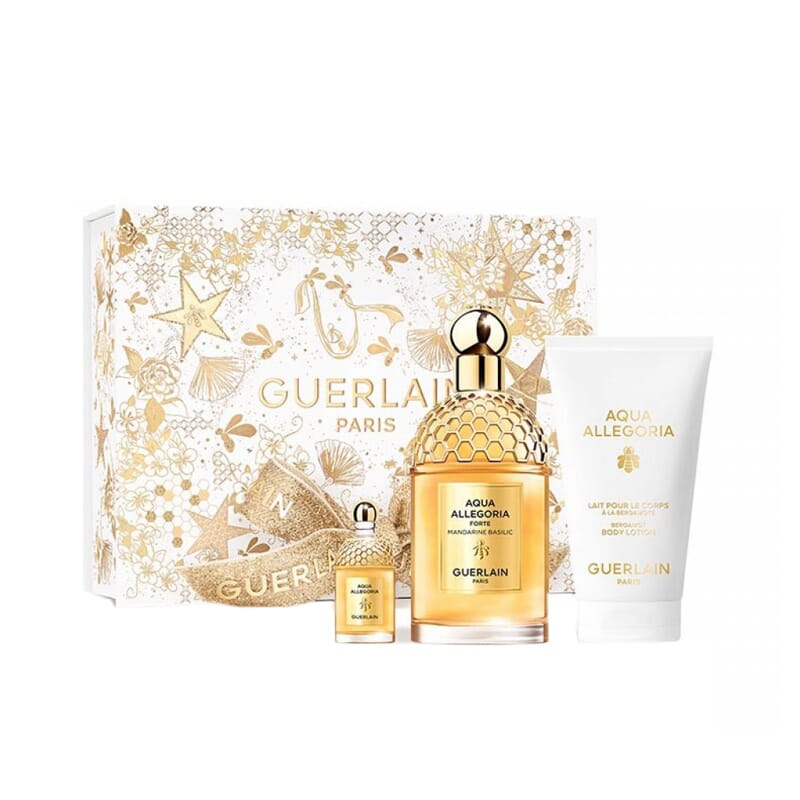 Aqua Allegoria Forte Mandarine Basilic Edp + Body Milk + Edp Mini