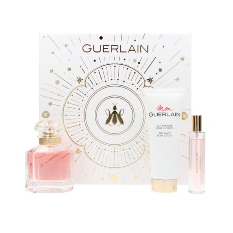 Mon Guerlain Edp 50 Ml + Body Milk 75 Ml + Edp Mini 7,5 Ml