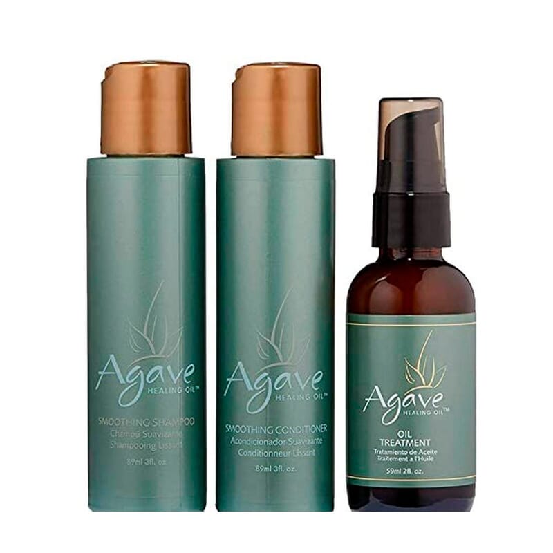 Agave Hair Lote Champú 89 Ml + Acondicionador 89 Ml + Aceite