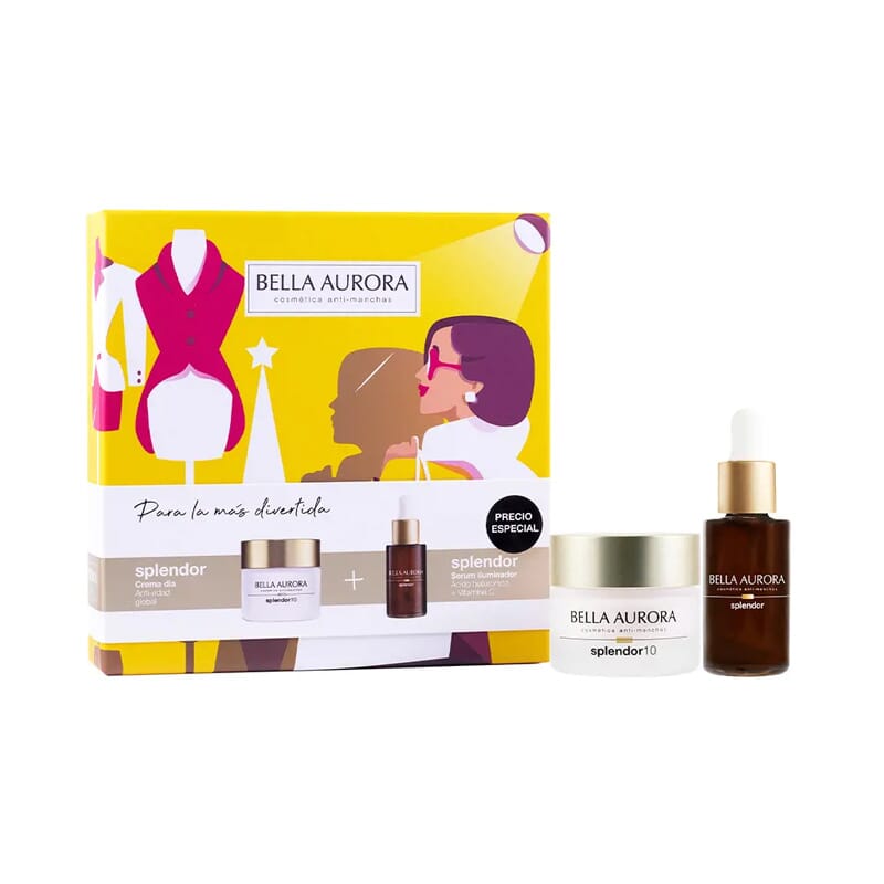 Pack Splendor 10 Crema Noche 50 Ml + Sérum Efecto Flash 30 Ml