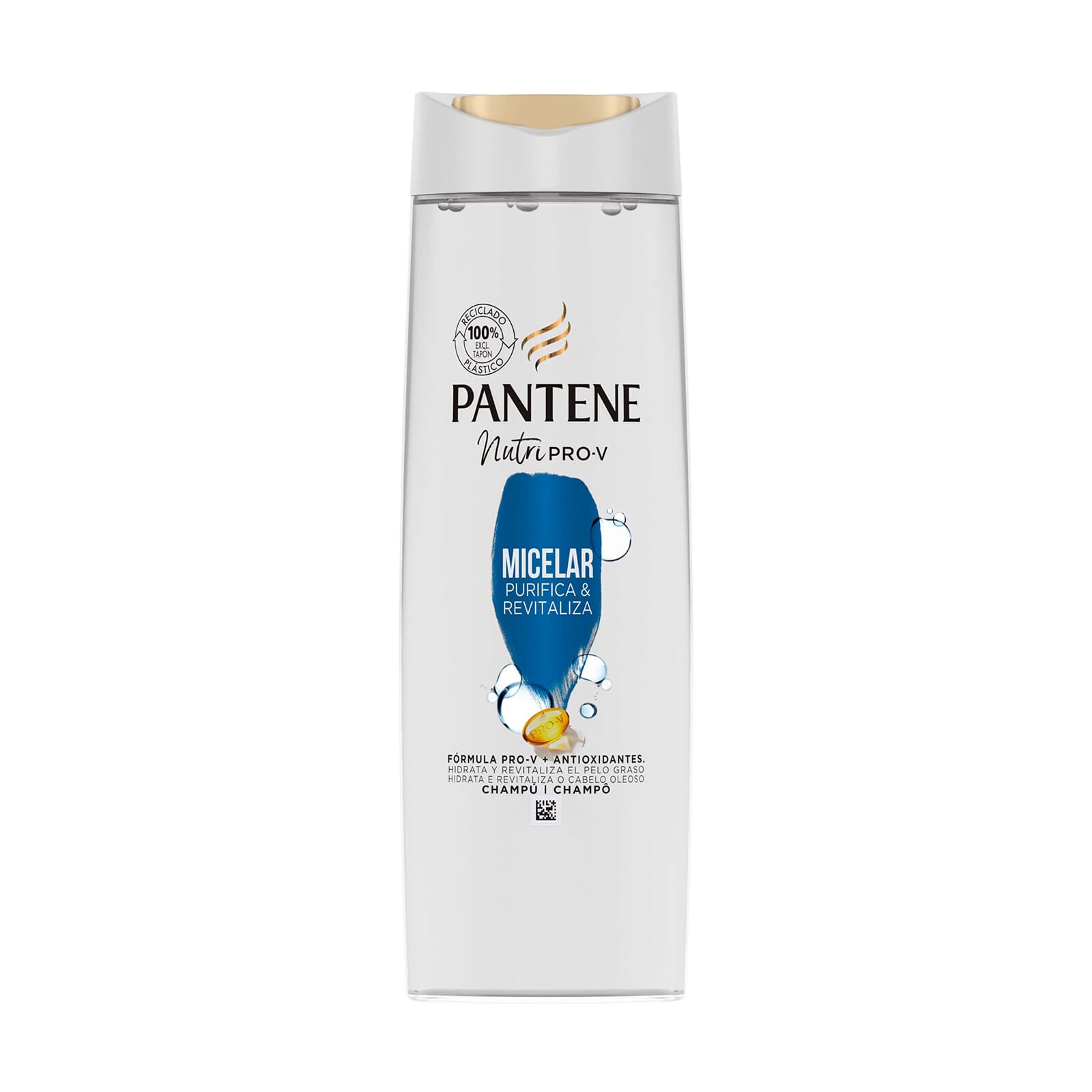Micelar Purifica & Revitaliza Champú 250 ml de Pantene