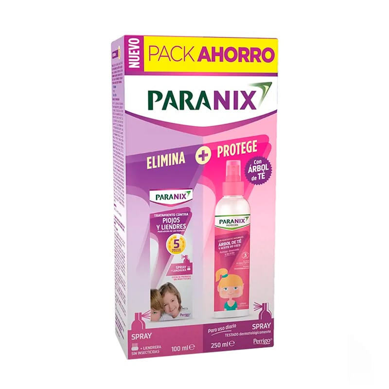Paranix Tratamiento Spray 100 ml + Árbol De Té 250 ml