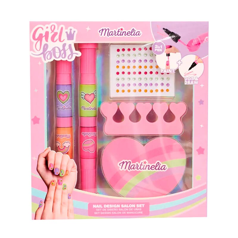 Supergirl Super Nails Lote 7 Piezas