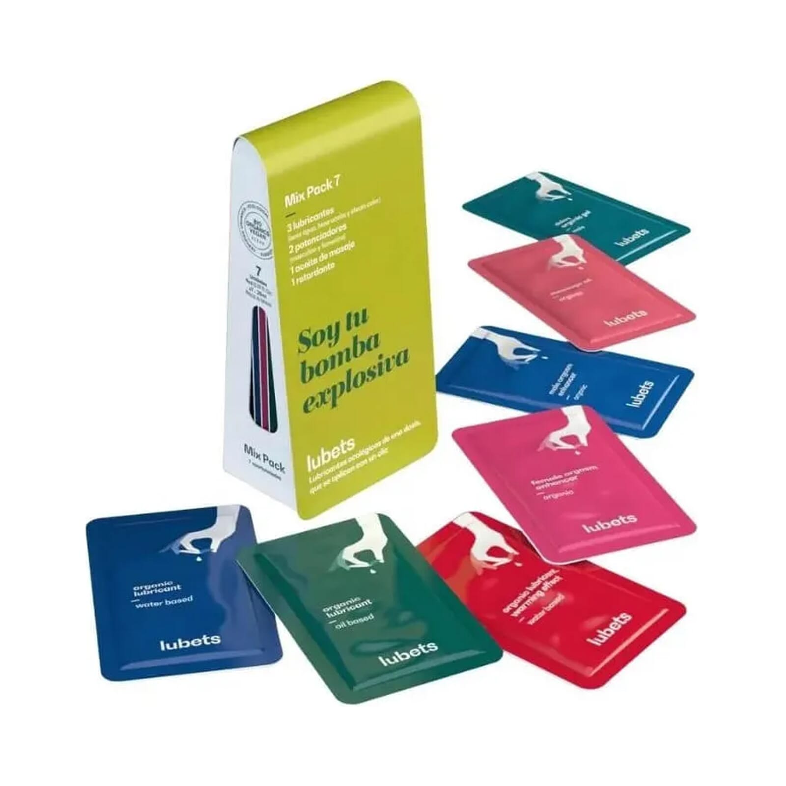 Lubets Mix 3 Lubricantes + 2 Potenciadores + Aceite + Retardante