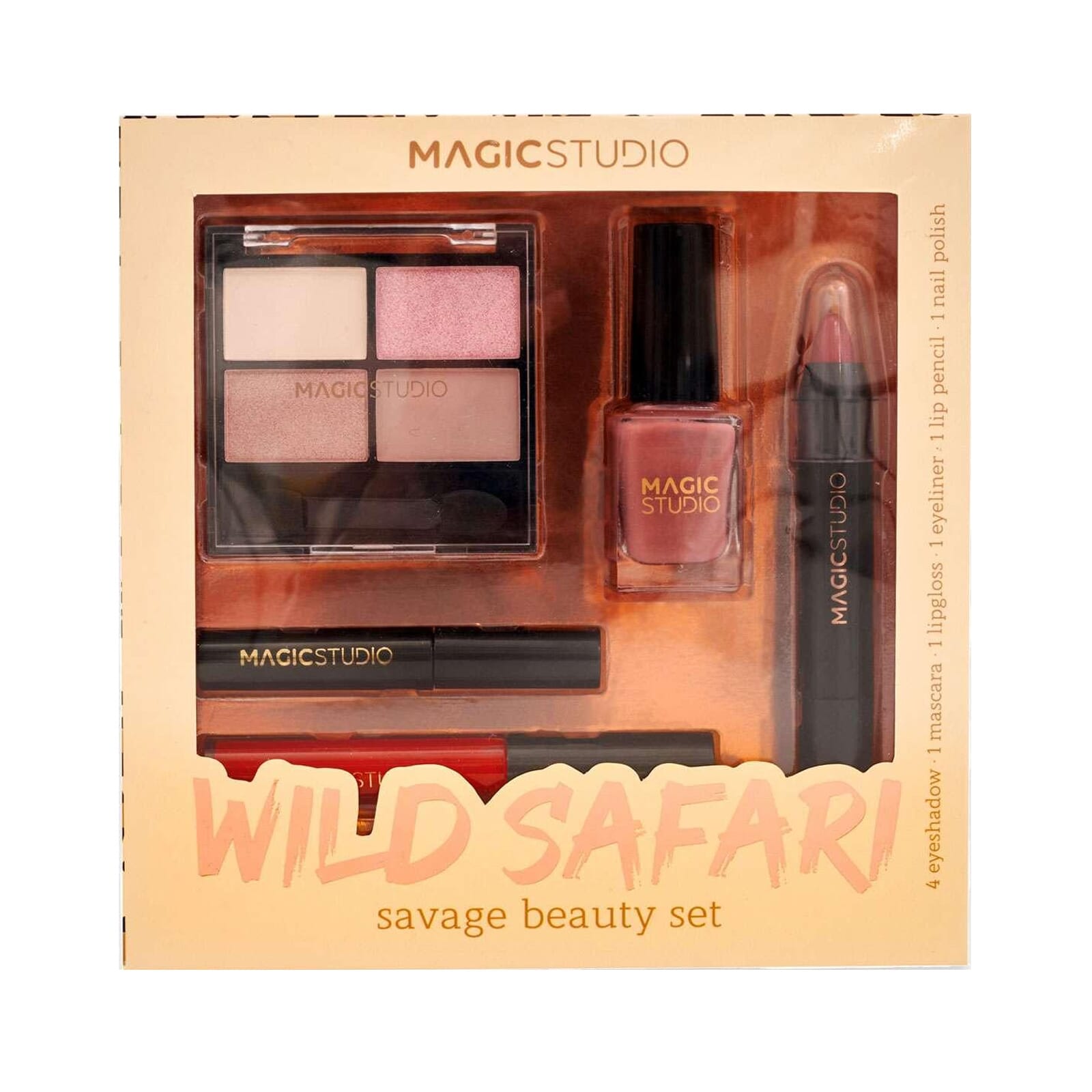 Wild Safari Savage Beauty Lote 6 Piezas