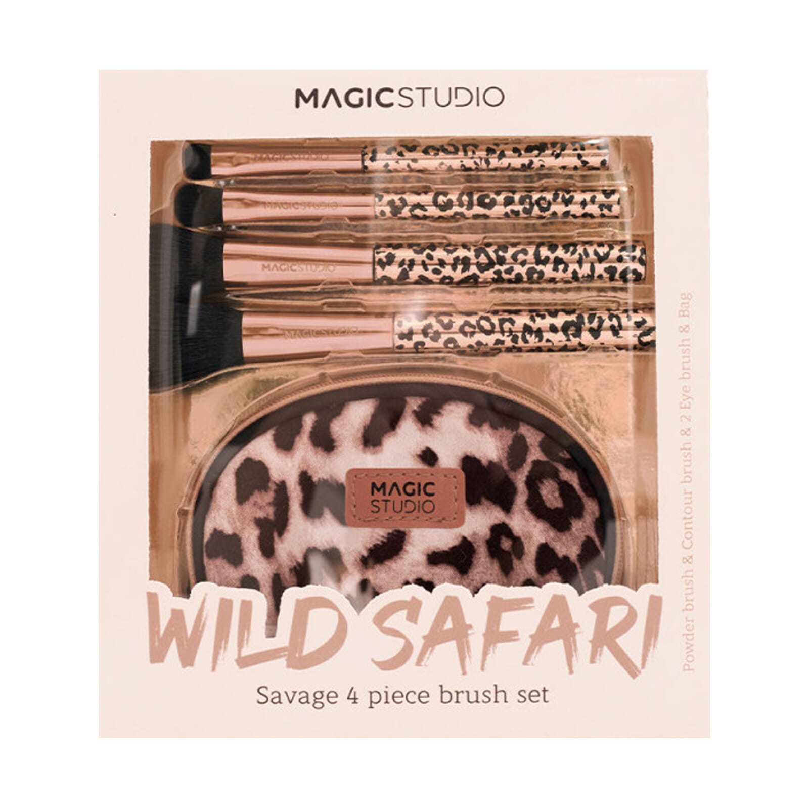 Wild Safari Savage Brush Lote 5 Piezas
