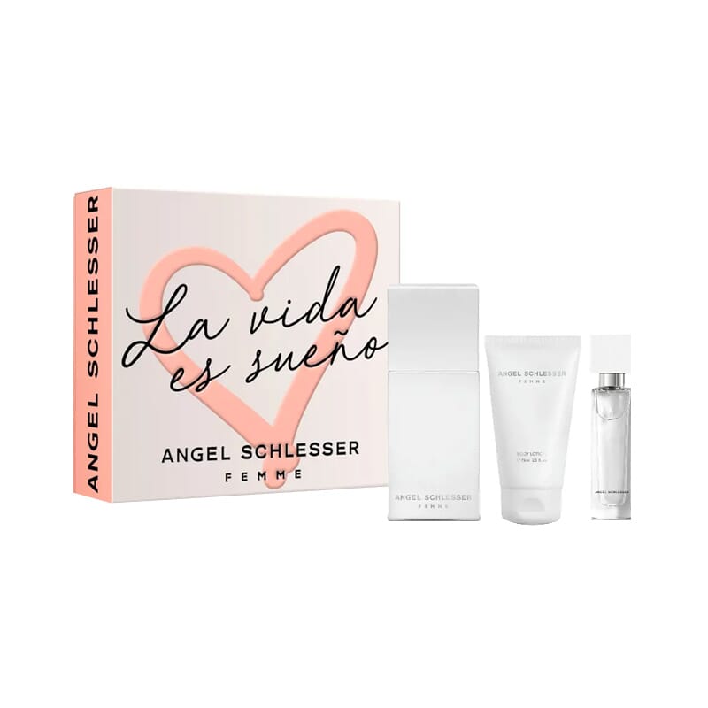 Angel Schlesser Femme Edt 100 Ml + Body Lotion 75 Ml + Edt 15 Ml