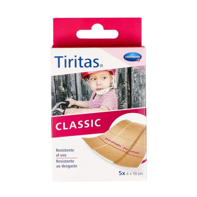 Tiritas Classic Precortadas 6 x 10 cm 5 Uds