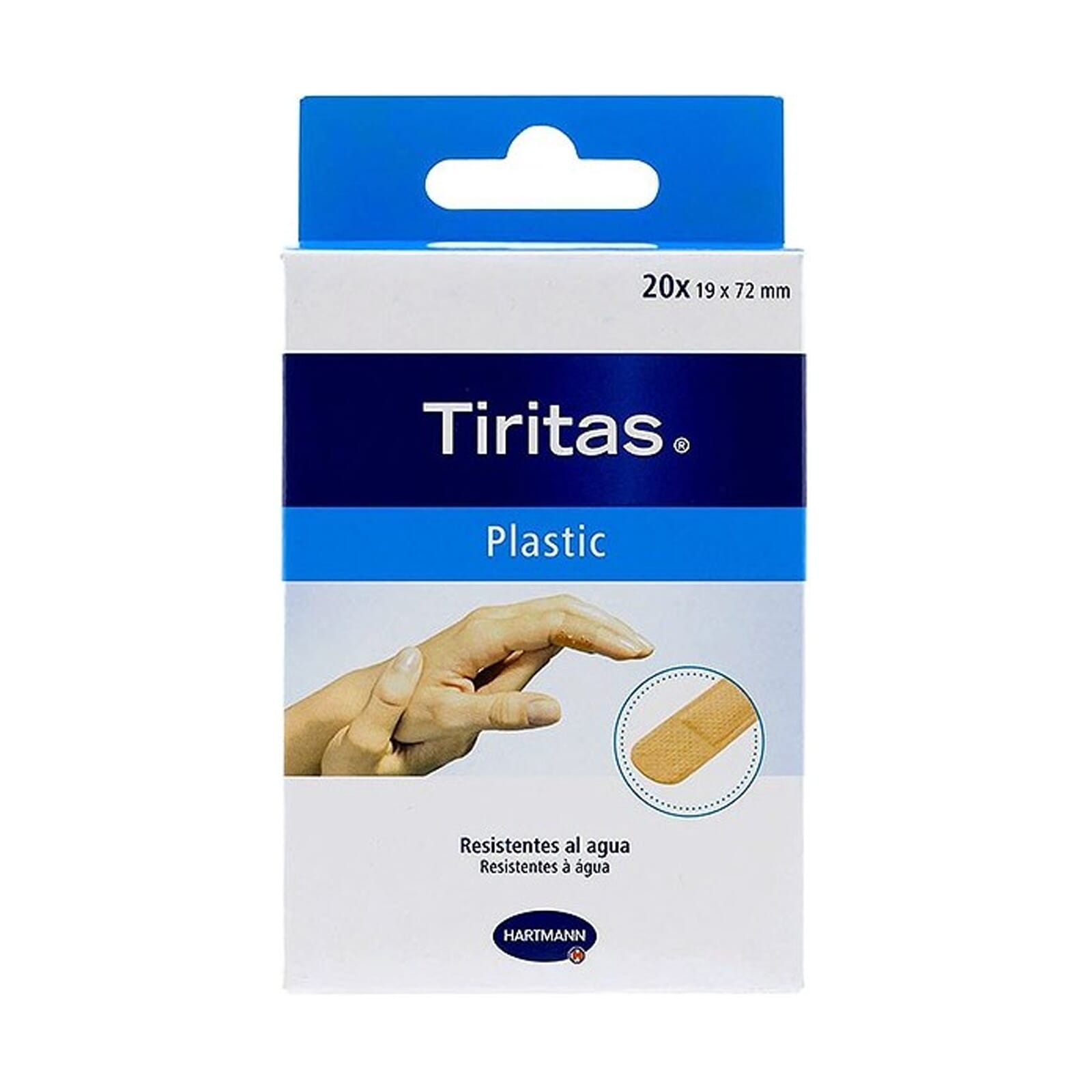 Tiritas Plastic 19 x 72 mm 20 Uds