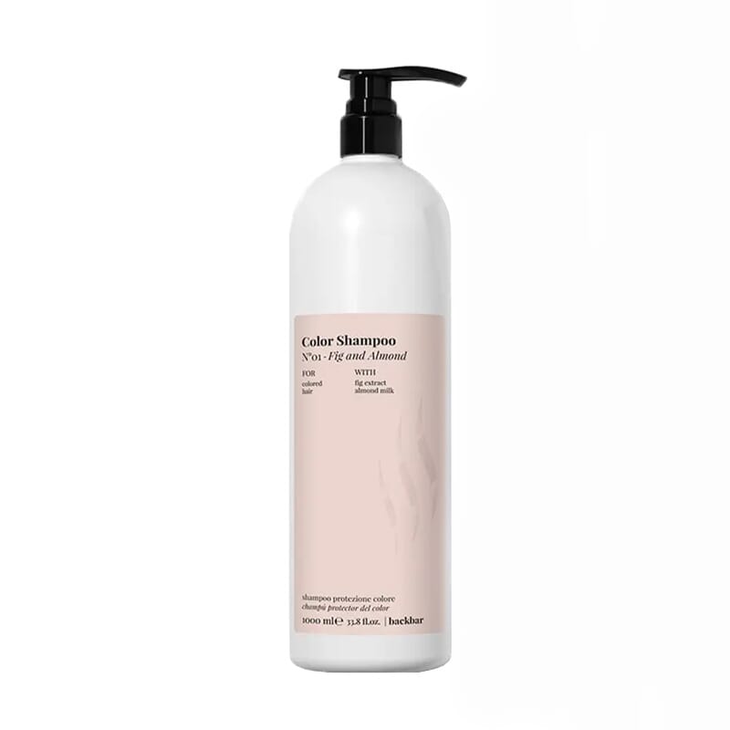 Back Bar Color Shampoo Nº01-Fig & Almond 1000 ml