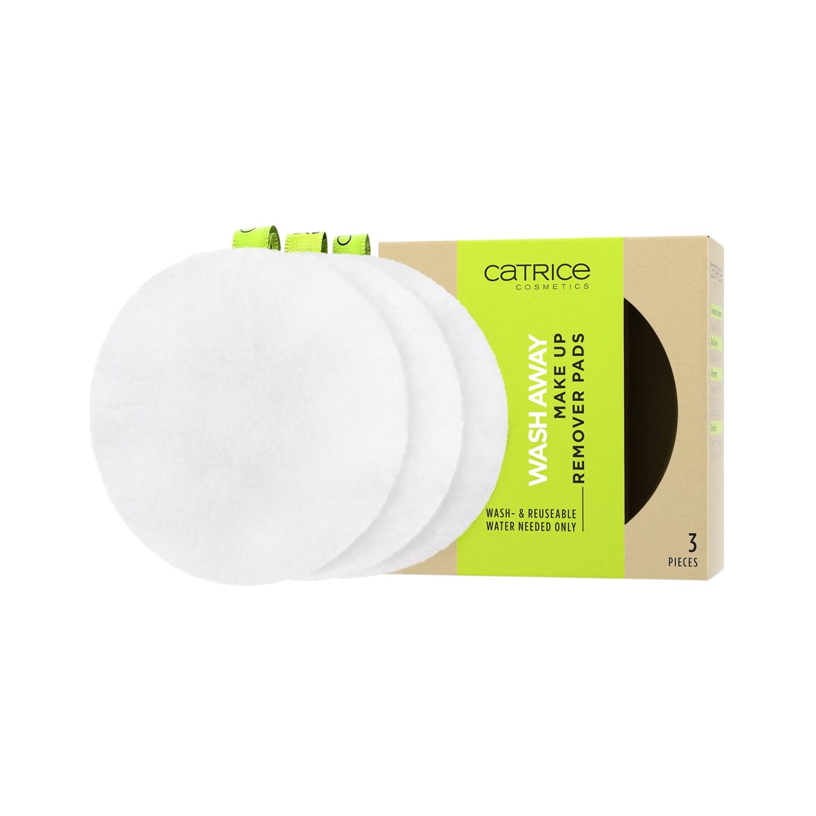 Wash Away Make Up Remover Pads 3 Unds