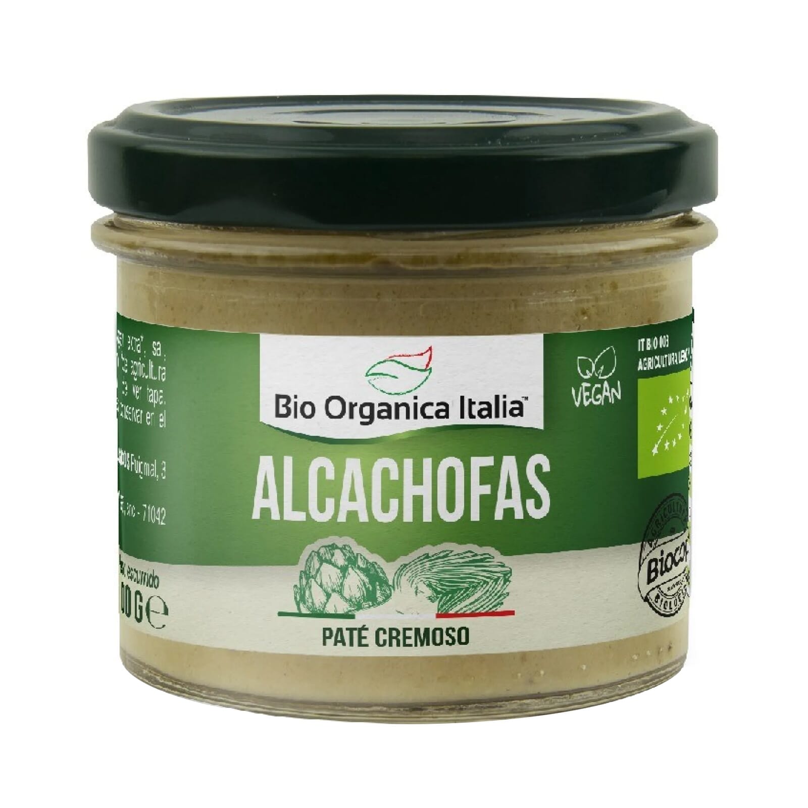 Paté Cremoso De Alcachofas Bio Orgánica 100g