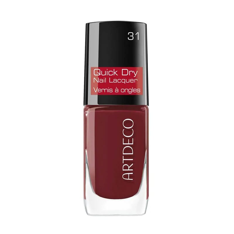 Quick Dry Nail Lacquer #Confident Red