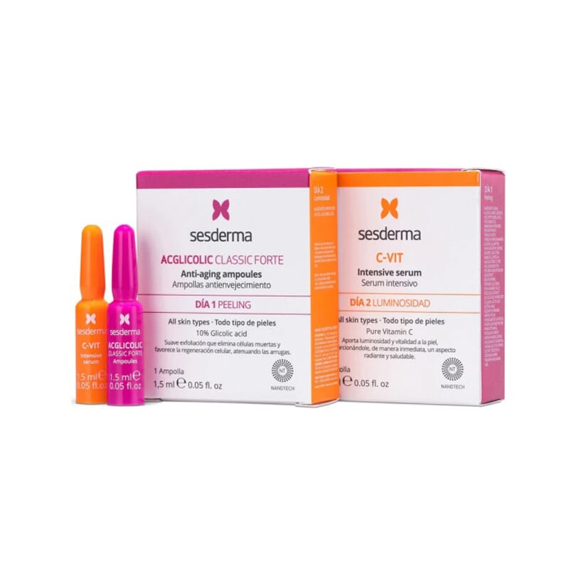 C-Vit Flash Peeling Behandlung 1 Stück + Radiance 1 Stück