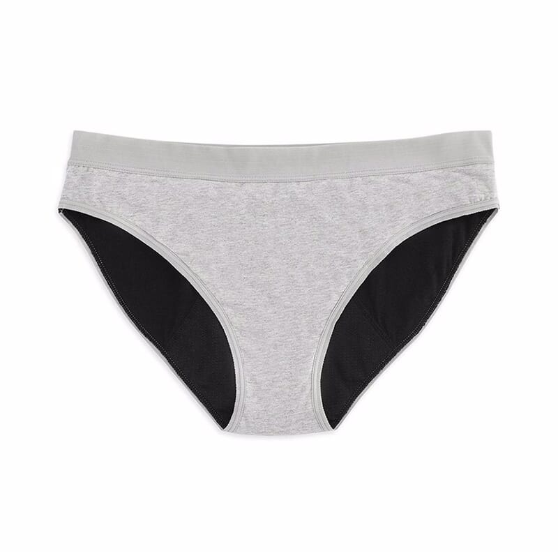 Kiwitas Classic Sporty Braguitas Menstruales Gris #S